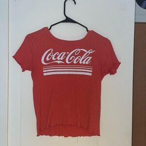Coca Cola Women's Red Short Sleeve Tee